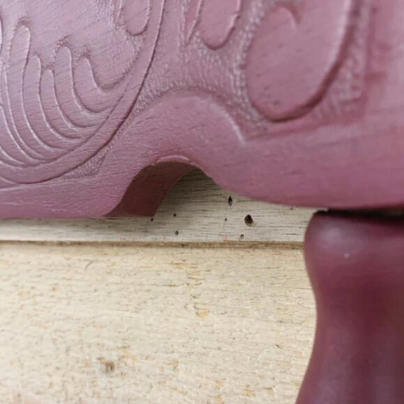 Upcycled wooden chair as a towel hook - Picture 3 of 3